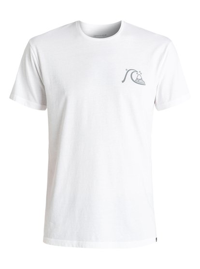 quiksilver, Футболка Garment Dye Mellow Dingo, WHITE (wbb0) Garment Dye Mellow Dingo - T-Shirt EQYZT04332