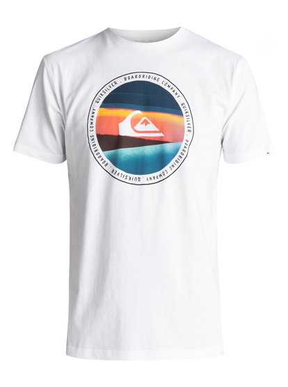 quiksilver, Футболка Classic Last Tree, WHITE (wbb0) Classic Last Tree - T-Shirt EQYZT04498