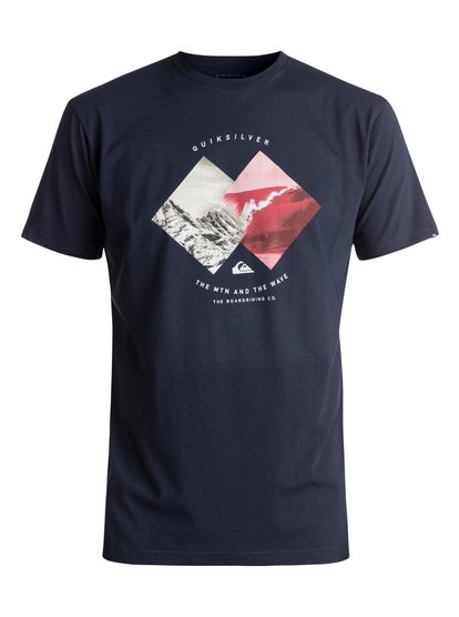 quiksilver, Футболка Classic Pleasure Zone, NAVY BLAZER (byj0) Classic Pleasure Zone - T-Shirt EQYZT04503