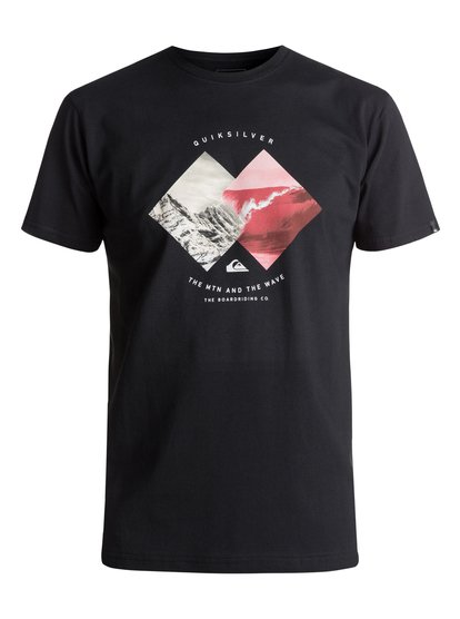 quiksilver, Футболка Classic Pleasure Zone, BLACK (kvj0) Classic Pleasure Zone - T-Shirt EQYZT04503