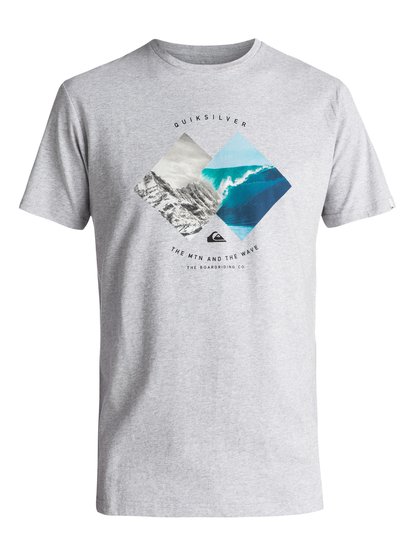 quiksilver, Футболка Classic Pleasure Zone, ATHLETIC HEATHER (sgrh) Classic Pleasure Zone - T-Shirt EQYZT04503