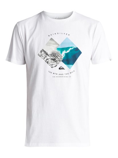 quiksilver, Футболка Classic Pleasure Zone, WHITE (wbb0) Classic Pleasure Zone - T-Shirt EQYZT04503