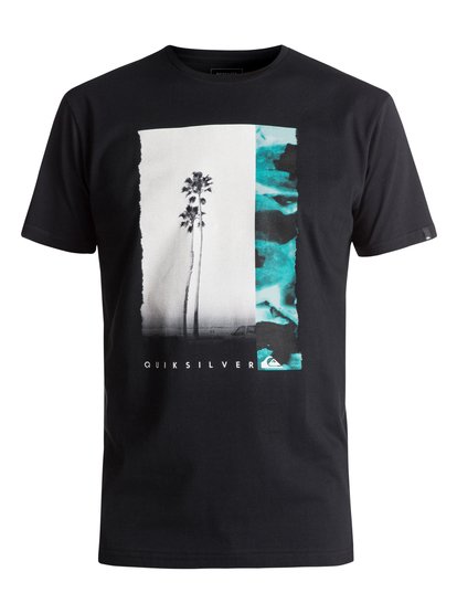 quiksilver, Футболка Classic Meridian, BLACK (kvj0) Classic Meridian - T-Shirt EQYZT04510