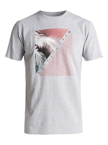 quiksilver, Футболка Classic Coast Lines, ATHLETIC HEATHER (sgrh) Classic Coast Lines - T-Shirt EQYZT04512