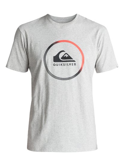 quiksilver, Футболка Classic Active Logo, ATHLETIC HEATHER (sgrh) Classic Active Logo - T-Shirt EQYZT04519