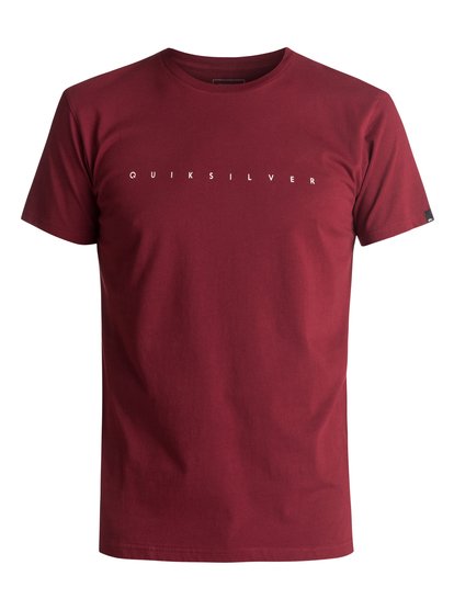 quiksilver, Футболка Premium East Clean Turn, POMEGRANATE (rzg0) Premium East Clean Turn - T-Shirt EQYZT04542