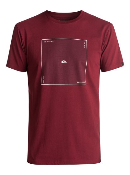 quiksilver, Футболка Premium Heat Waves, POMEGRANATE (rzg0) Premium Heat Waves - T-Shirt EQYZT04546