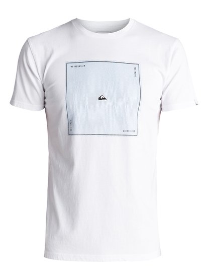 quiksilver, Футболка Premium Heat Waves, WHITE (wbb0) Premium Heat Waves - T-Shirt EQYZT04546