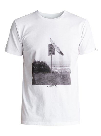 quiksilver, Футболка Premium East Smashed, WHITE (wbb0) Premium East Smashed - T-Shirt EQYZT04548