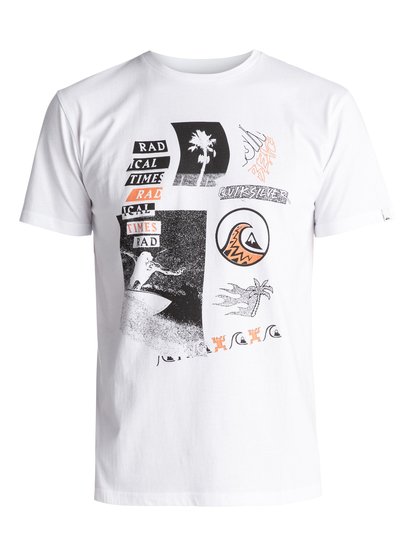 quiksilver, Футболка Classic Venice Bliss, WHITE (wbb0) Classic Venice Bliss - T-Shirt EQYZT04557