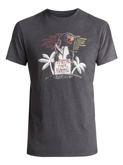 quiksilver, Футболка Dye Sunset Ripper, CHARCOAL HEATHER (ktah) Dye Sunset Ripper - T-Shirt EQYZT04558