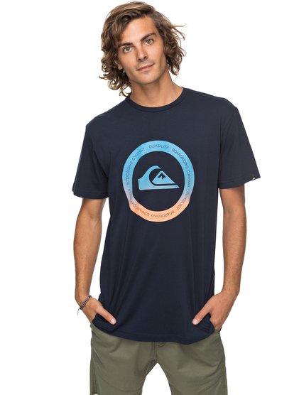 quiksilver, Футболка Classic Kahu, NAVY BLAZER (byj0) SS CLASSIC KAHU EQYZT04782