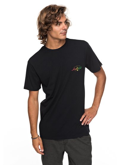 quiksilver, Футболка Classic Bering Way, BLACK (kvj0) SS CLASSIC BERING WAY EQYZT04788