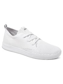 quiksilver, Кеды Shorebreak Stretch, WHITE/WHITE/WHITE (xwww) Shorebreak Stretch Knit - Shoes AQYS700030