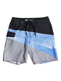 quiksilver, Бордшорты Slash Fade Logo 16", ATOMIC BLUE (bmm6) SLASH FADE LOGO YOUTH 16 EQBBS03247