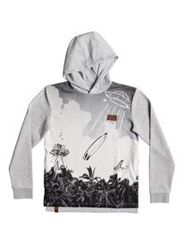 quiksilver, Худи Tangav, LIGHT GREY HEATHER (sjsh) TANGAV HOOD YOUTH EQBFT03419