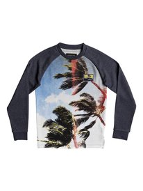 quiksilver, Свитшот Vermeli, BLUE NIGHTS HEATHER (bsth) VERMELI CREW YOUTH EQBFT03422