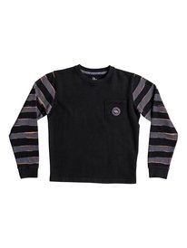 quiksilver, Свитшот Wave Runner, BLACK (kvj0) WAVE RUNNER YOUTH EQBFT03425