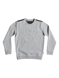 quiksilver, Свитшот Dubell, LIGHT GREY HEATHER (sjsh) DUBELL CREW YOUTH EQBFT03428