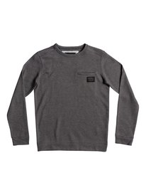 quiksilver, Свитшот Dav, RAVEN HEATHER (ksqh) DAV CREW YOUTH EQBFT03436