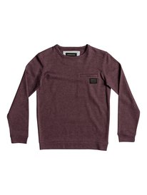 quiksilver, Свитшот Dav, VINEYARD WINE HEATHER (rsch) DAV CREW YOUTH EQBFT03436