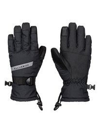 quiksilver, Сноубордические перчатки Mission, BLACK (kvj0) Mission - Snow Gloves EQBHN03011