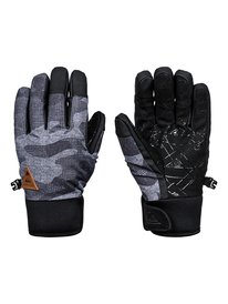 quiksilver, Сноубордические перчатки Method, BLACK GREY CAMOKAZI (kvj9) Method - Snowboard/Ski Gloves EQBHN03014