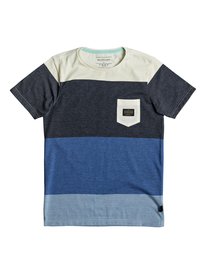 quiksilver, Футболка Aspenshore, BRIGHT COBALT HEATHER (bpch) ASPENSHORE SS YOUTH EQBKT03165