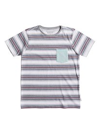 quiksilver, Футболка Bayo, SILVER SCONCE BAYO (szm6) BAYO POCKET YOUTH EQBKT03174