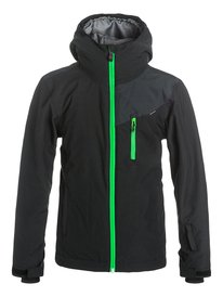 quiksilver, Сноубордическая куртка Mission Plus, BLACK (kvj0) Mission Plus - Snow Jacket EQBTJ03034