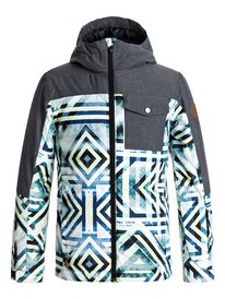 quiksilver, Сноубордическая куртка Mission Block, MODERN ETHNIK (yze8) Mission Block - Snow Jacket EQBTJ03059