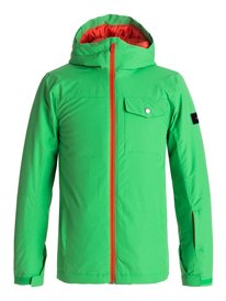 quiksilver, Сноубордическая куртка Mission, KELLY GREEN (gnk0) Mission - Snow Jacket EQBTJ03060