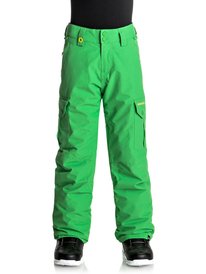 quiksilver, Сноубордические штаны Porter, KELLY GREEN (gnk0) Porter - Snow Pants EQBTP03012