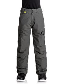quiksilver, Сноубордические штаны Porter, DARK SHADOW (krp0) Porter - Snow Pants EQBTP03012