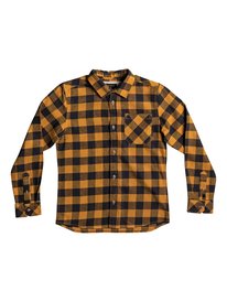quiksilver, Рубашка с длинным рукавом Motherfly Flannel, GOLDEN OAK MOTHERFLY (nmv1) Motherfly Flannel - Long Sleeve Shirt EQBWT03184