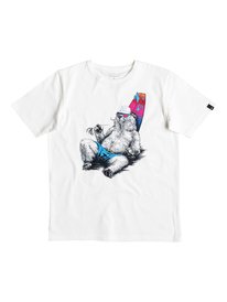 quiksilver, Футболка Classic Local Mostly, WHITE (wbb0) Classic Local Mostly - T-Shirt EQBZT03464