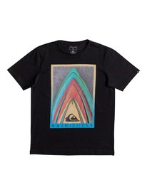 quiksilver, Футболка Classic Stacked, BLACK (kvj0) Classic Stacked - T-Shirt EQBZT03562