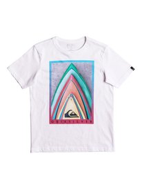 quiksilver, Футболка Classic Stacked, WHITE (wbb0) Classic Stacked - T-Shirt EQBZT03562