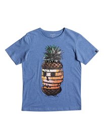 quiksilver, Футболка Classic Hot Pineapple, TURKISH SEA HEATHER (bqsh) Classic Hot Pineapple - T-Shirt EQBZT03565