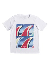 quiksilver, Футболка Classic Fin Fanatic, WHITE (wbb0) SS CLASSIC TEE FIN FANATIC YOU EQBZT03673