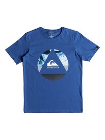 quiksilver, Футболка Classic Fluid Turns, BRIGHT COBALT (bpc0) SS CLASSIC TEE FLUID TURNS YOU EQBZT03680