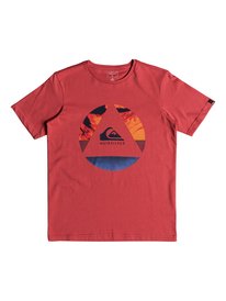 quiksilver, Футболка Classic Fluid Turns, MINERAL RED (mmz0) SS CLASSIC TEE FLUID TURNS YOU EQBZT03680