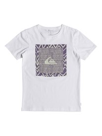quiksilver, Футболка Classic Nano Spano, WHITE (wbb0) SS CLASSIC TEE NANO SPANO YOUT EQBZT03682