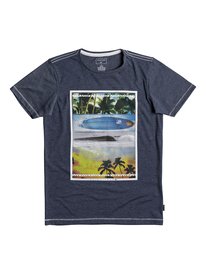 quiksilver, Футболка Heather Place To Be, NAVY BLAZER HEATHER (byjh) SS HEATHER TEE PLACE TO BE YOU EQBZT03692