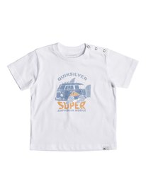 quiksilver, Футболка Classic Amphibian, WHITE (wbb0) SS CLASSIC TEE AMPHIBIAN BABY EQIZT03033