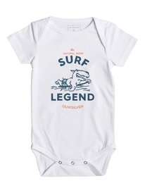 quiksilver, Футболка Body Surf Legend, WHITE (wbb0) BODY SURF LEGEND BABY EQIZT03035