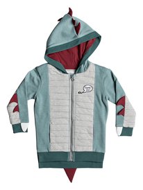 quiksilver, Толстовка на молнии Pika River, TRELLIS HEATHER (bkwh) PIKA RIVER ZIP BOY EQKFT03235
