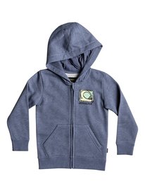 quiksilver, Толстовка на молнии Foamie Nights, VINTAGE INDIGO HEATHER (bylh) FOAMIE NIGHTS HOODY BOY EQKFT03240