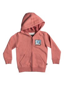 quiksilver, Толстовка на молнии Foamie Nights, MINERAL RED HEATHER (mmzh) FOAMIE NIGHTS HOODY BOY EQKFT03240