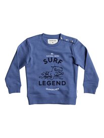 quiksilver, Свитшот Ed Finhands, BRIGHT COBALT (bpc0) ED FINHANDS CREW BOY EQKFT03242